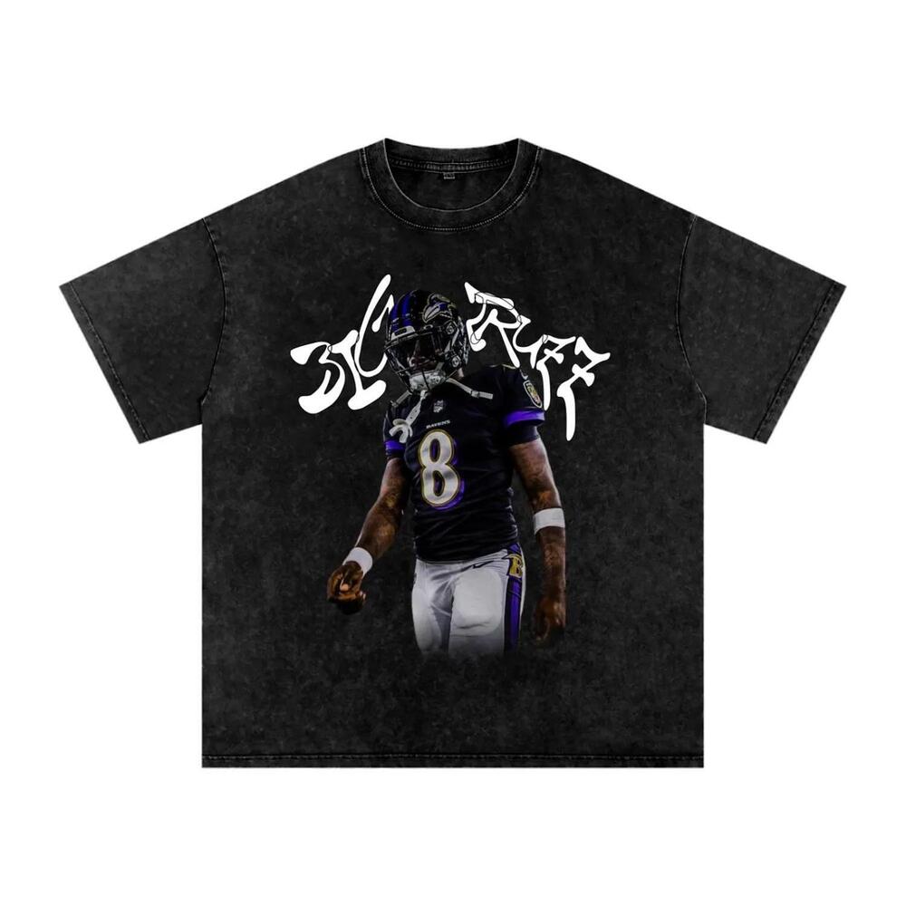 Lamar Jackson Shirt, Football Shirt, Classic 90S Graphic T Shirt